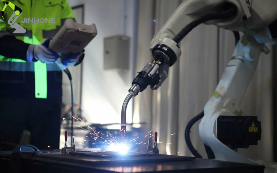 robot 6 trục trong ngành cơ khí