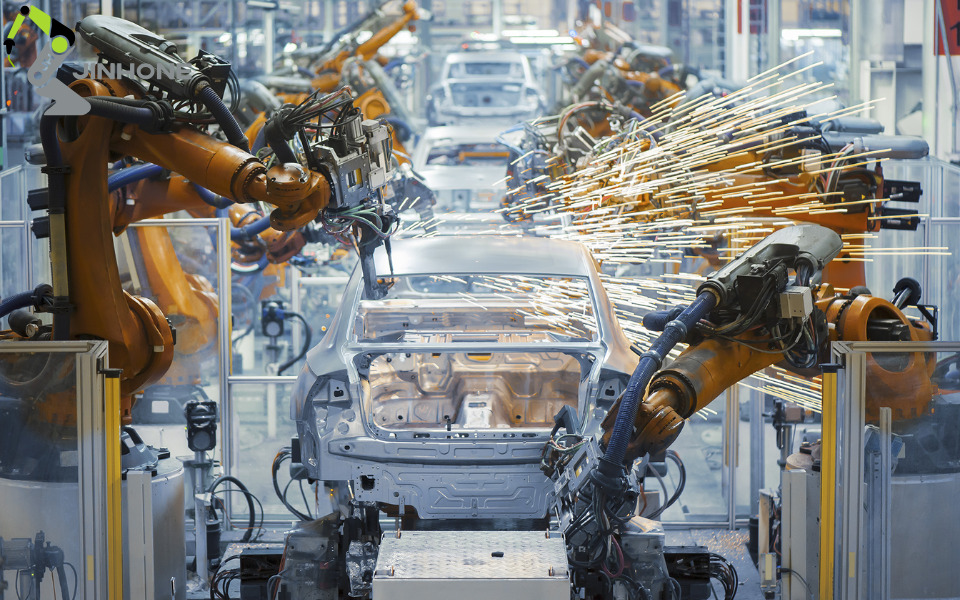 robot 6 trục trong ngành ô tô